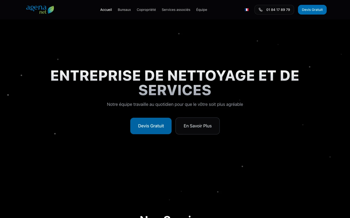 Aperçu du site Agenanet